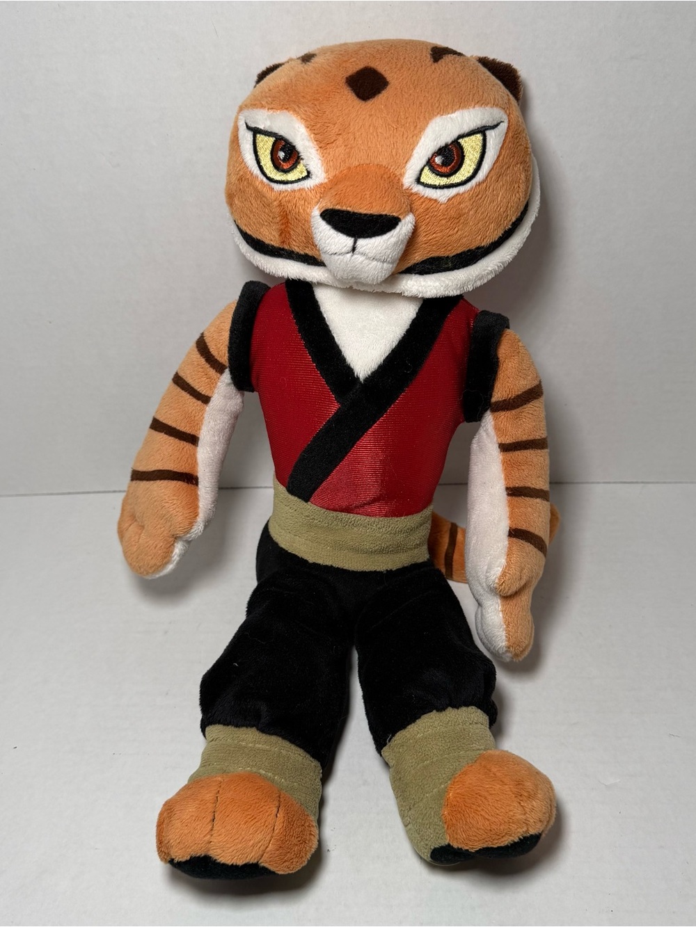 2008 Dreamworks Kohls Cares Kung Fu Panda Tigress Plush Stuffed Animal